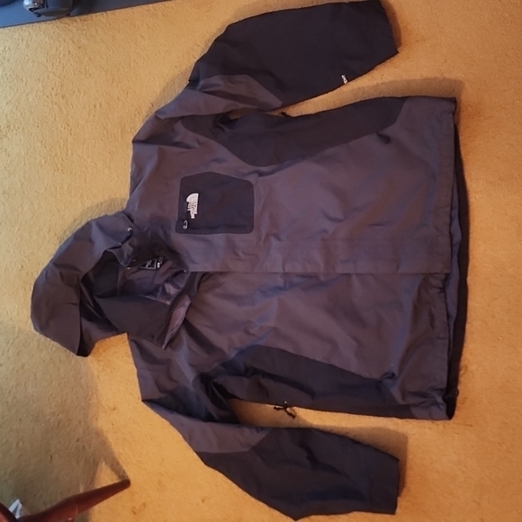 The North Face Other - The North Face Gray/Black Outer Shell Parka Jacket Size Large Men's